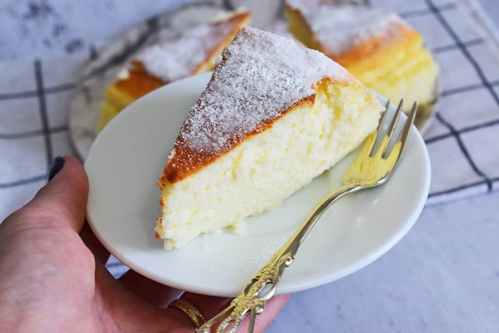 עוגת גבינה אפויה קלאסית הכי טעימה שתאכלו | צילום: ספיר דהן