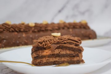 עוגת פס דאבל שוקולד | צילום: ספיר דהן